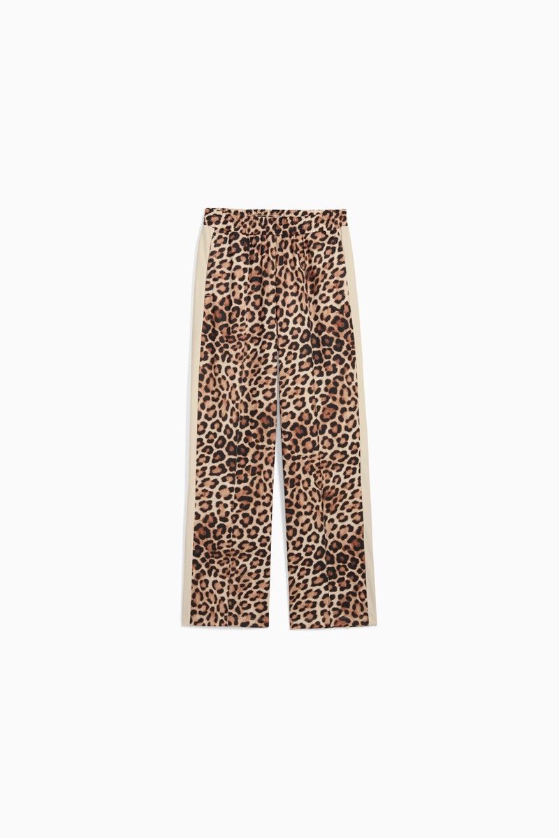 T7 LEO LUXE Women's All-Over Print Straight Pants 1