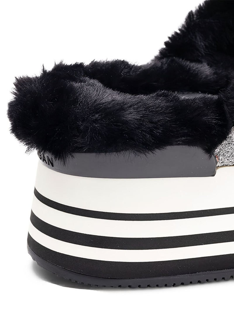 platform lace-up mules 3