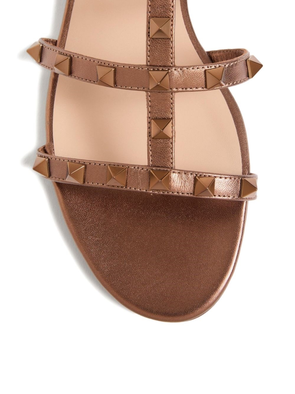 Rockstu leather flat sandals - 4