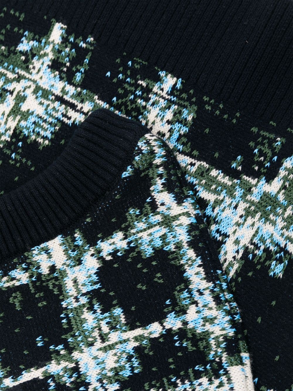 Dust pixelated-pattern balaclava - 2