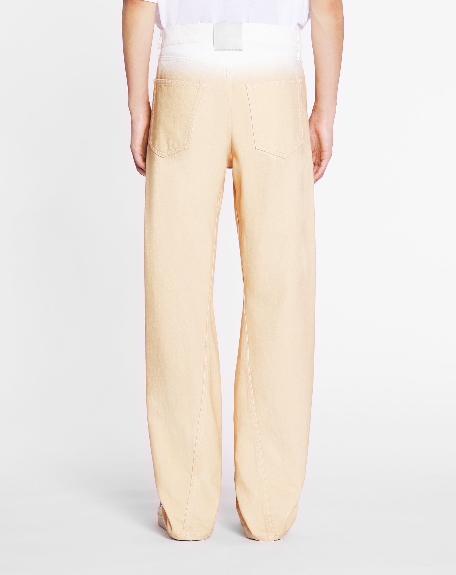 TWISTED PANTS WITH A GRADIENT EFFECT - 4