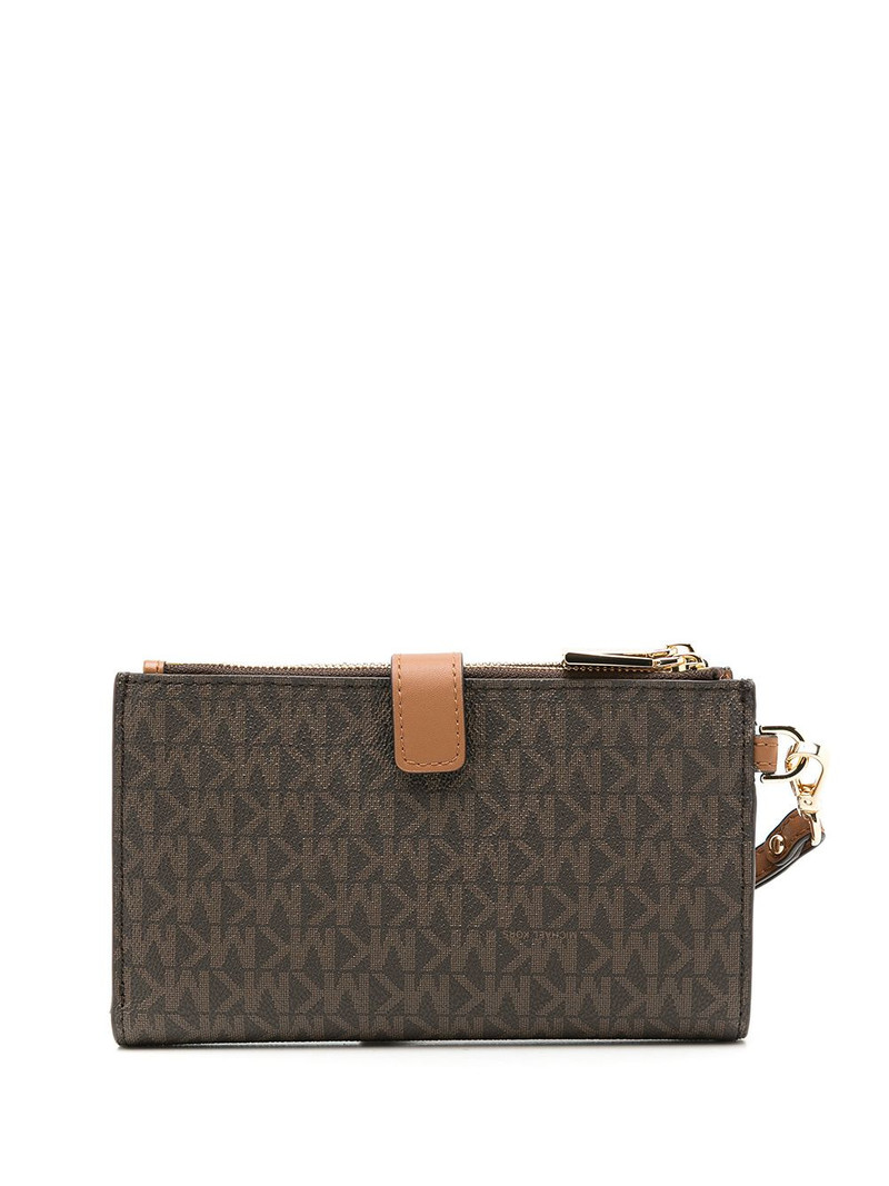 MICHAEL KORS Jet Set monogram wallet outlook