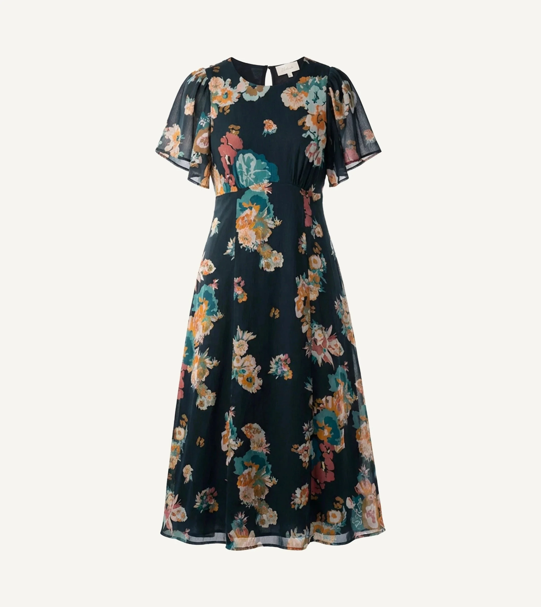 ELAN MIDI DRESS | VITET FLORAL - 1