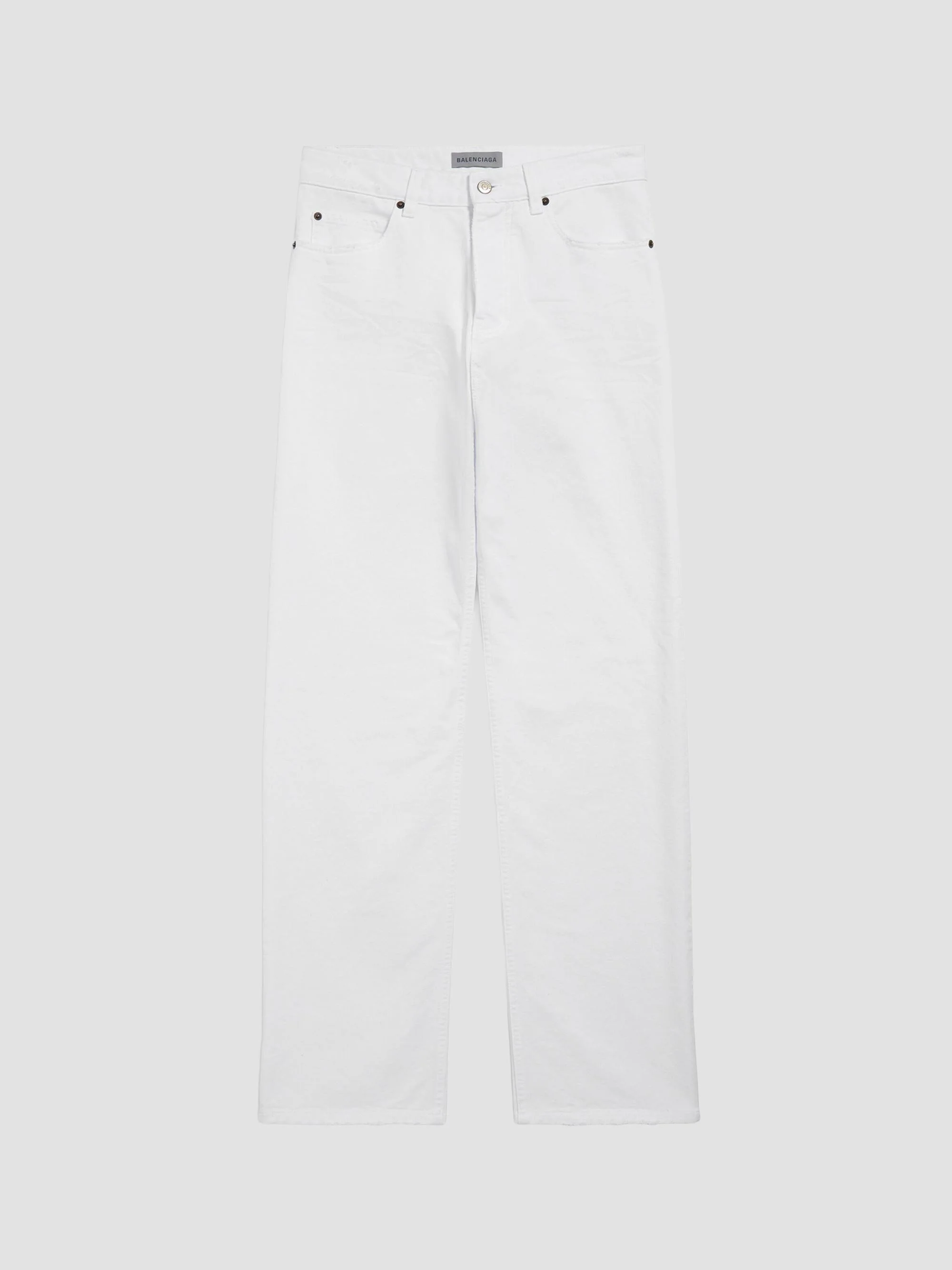 Men's Slim Fit Jeans - White - 1