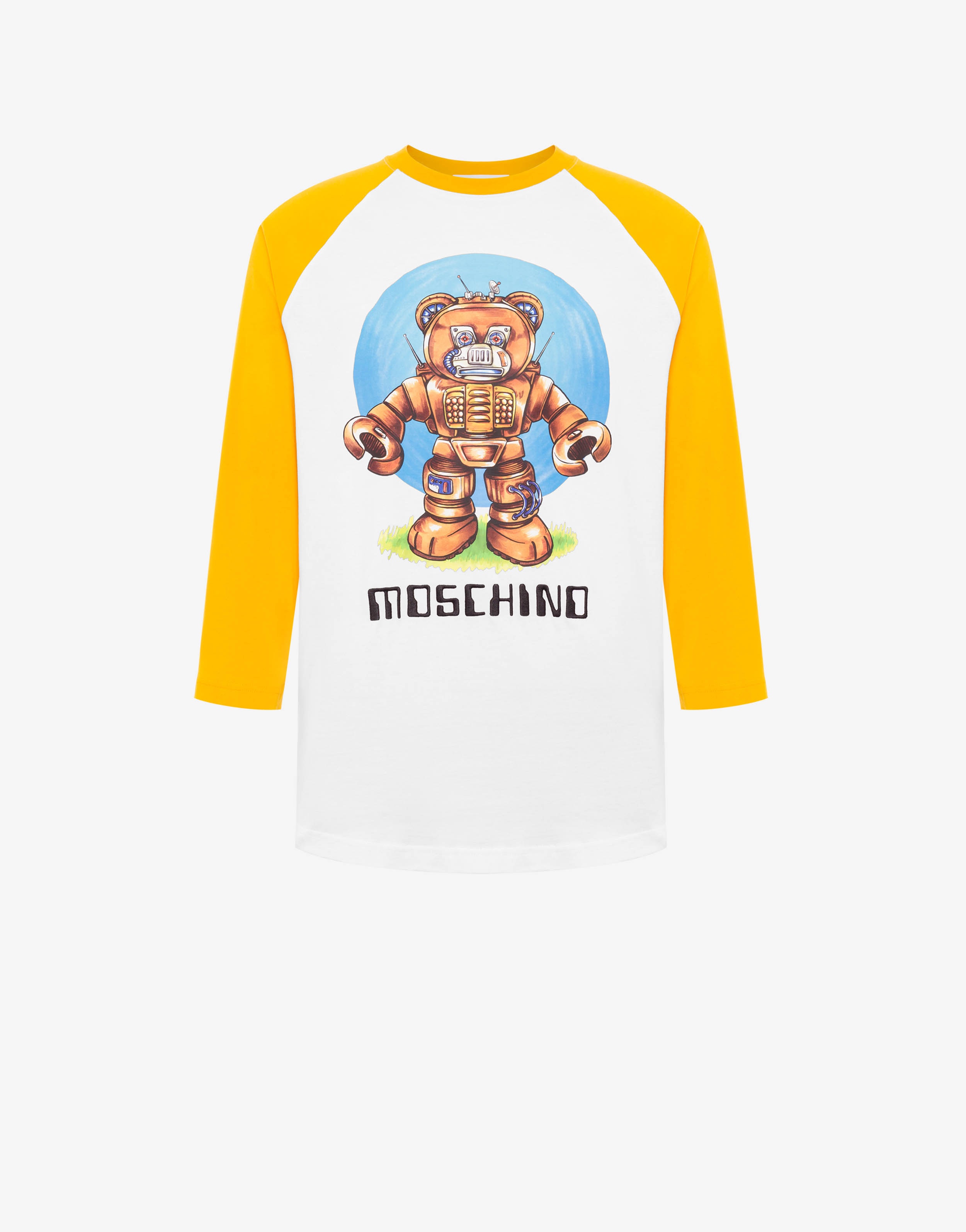 ROBOT BEAR ORGANIC JERSEY T-SHIRT - 1