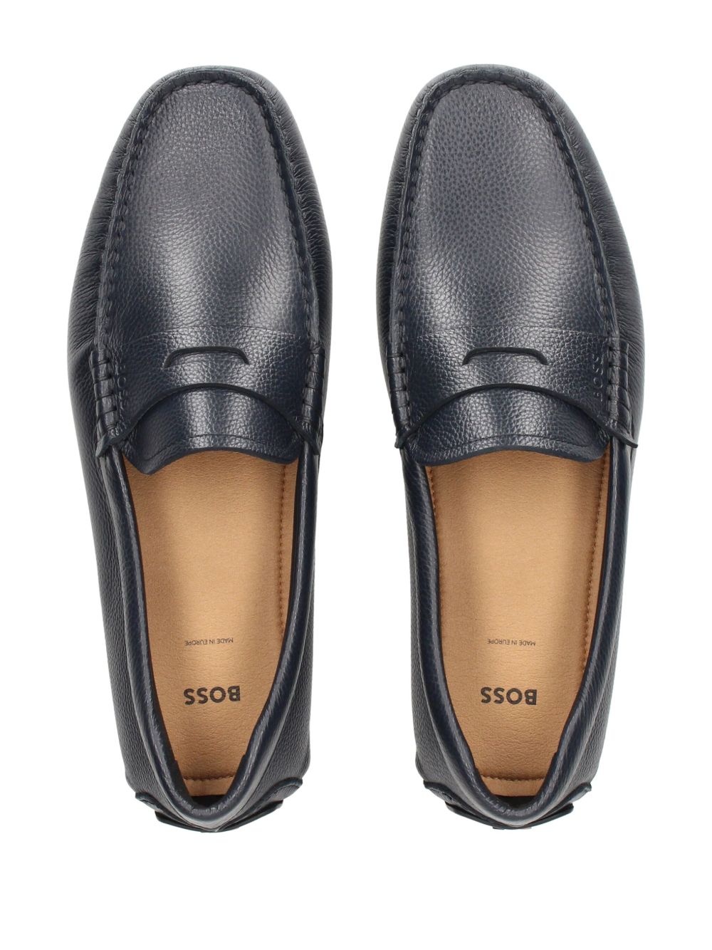 Noel grained leather mocassins - 4