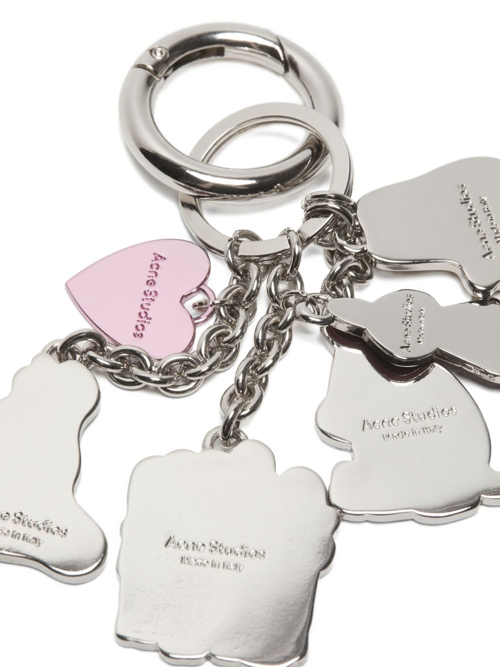 charm-embellished keychain - 3