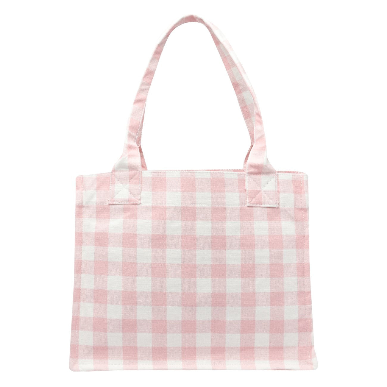 Ganni Women Large Vichy Easy Logo Shopper Bag - 3