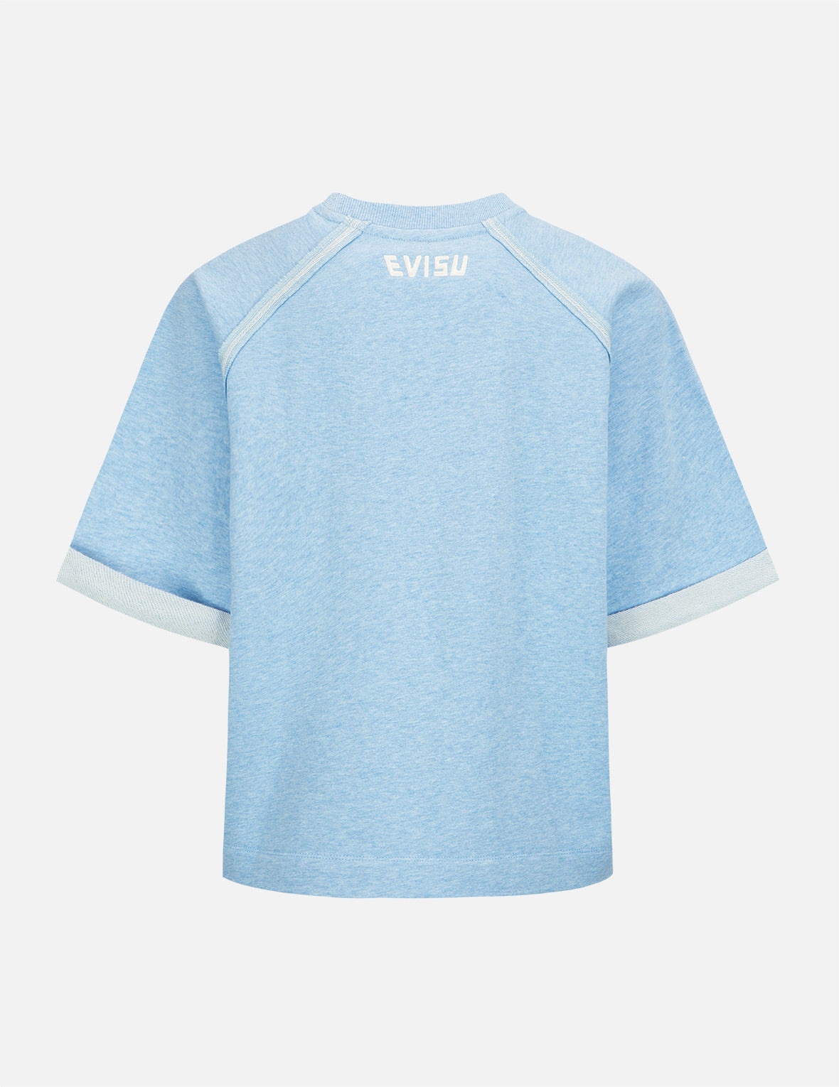 Seagull and Logo Embroidery Cropped Sweatshirt - 7