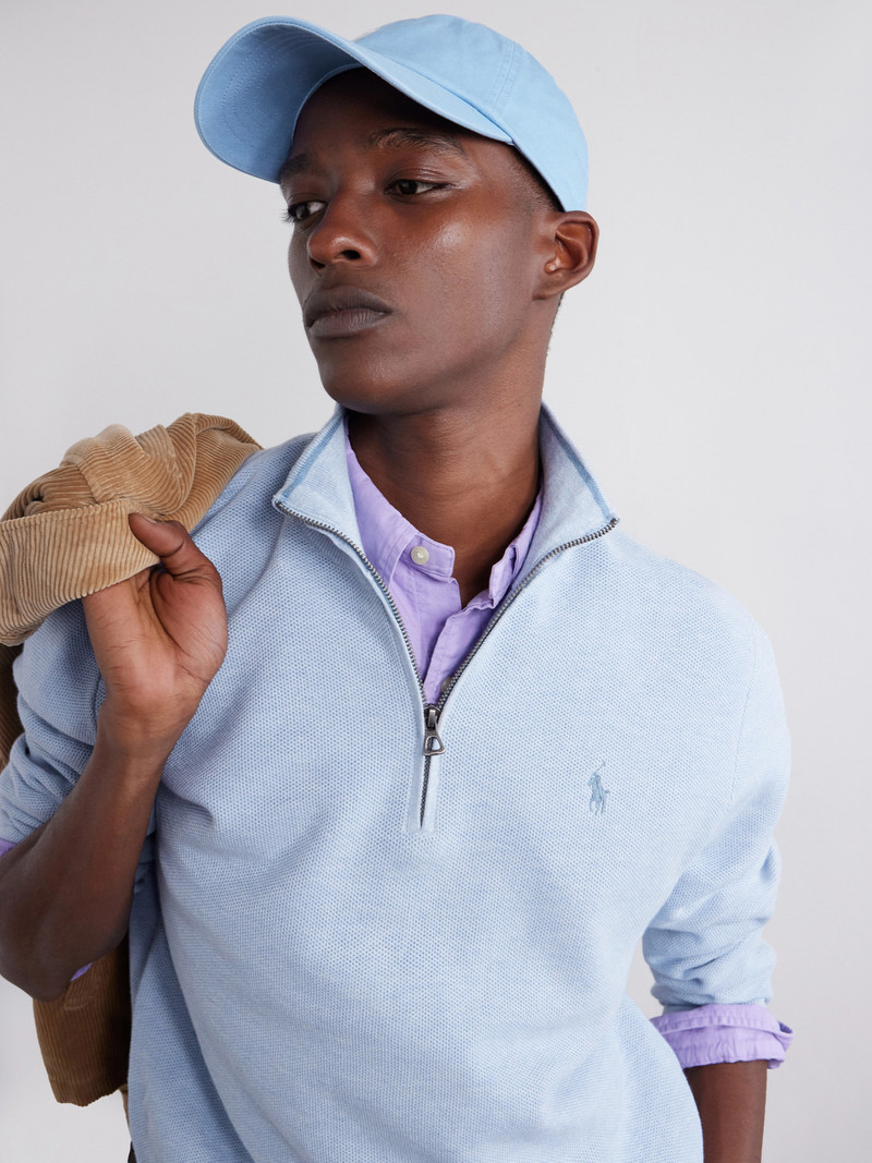Logo-Embroidered Cotton-Twill Baseball Cap 3