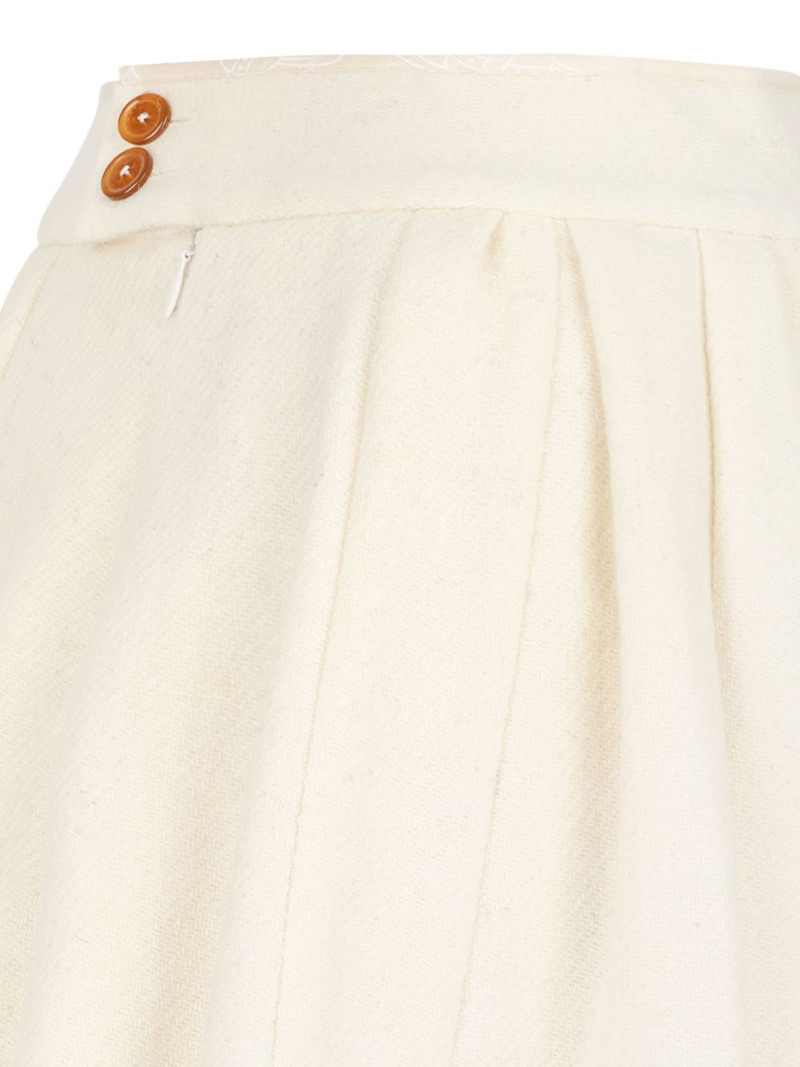 button pleated skirt 4
