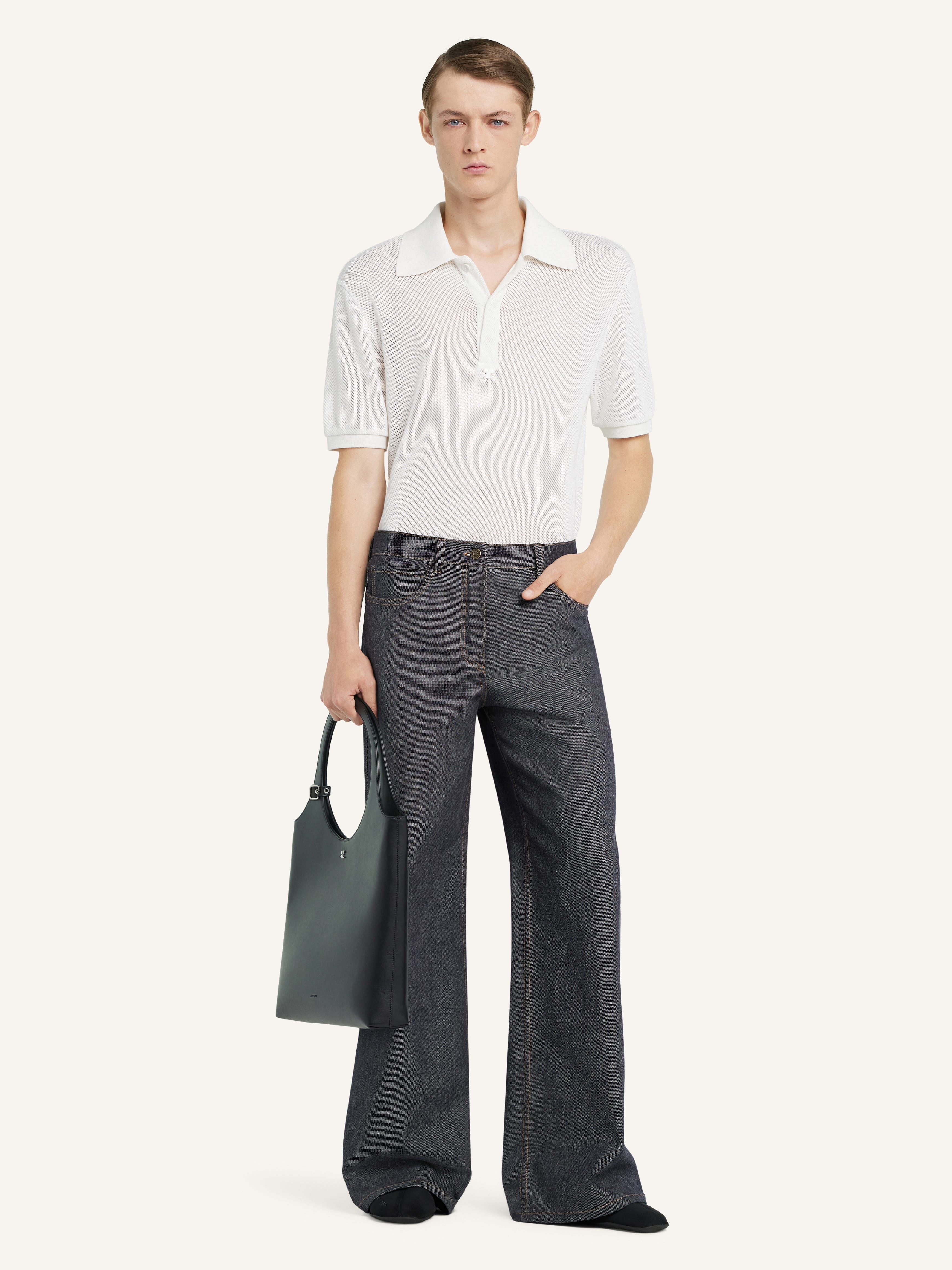 HAMMER DENIM BAGGY PANTS - 2
