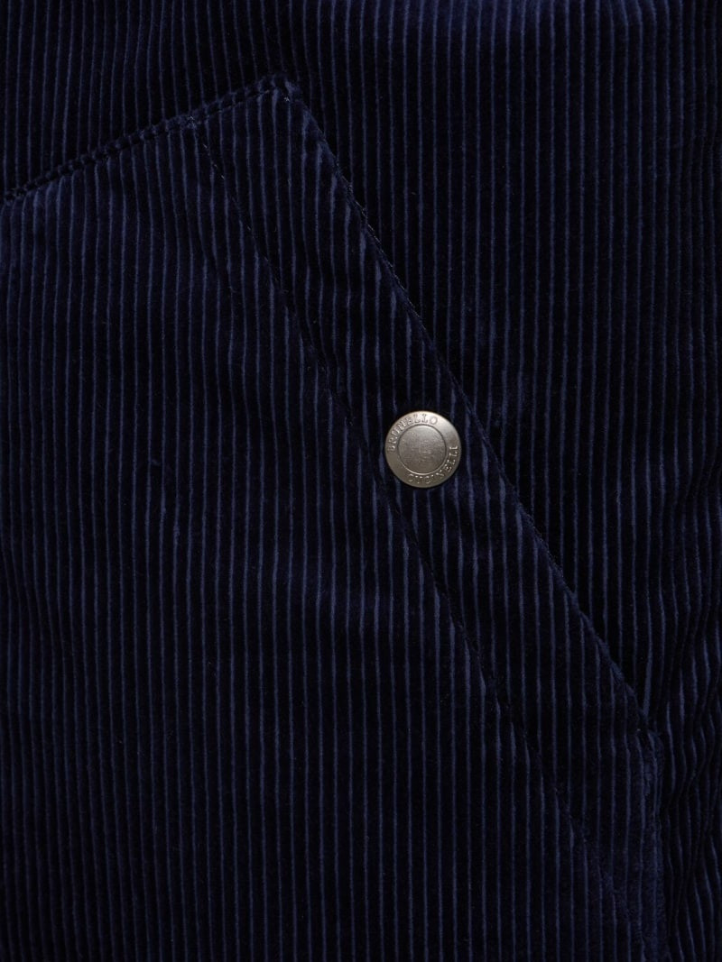 Padded corduroy vest 4