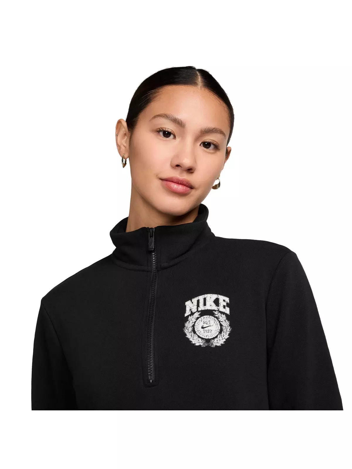 Women's Sportswear club Fleece Standard 1/4 Zip CV Top - 3
