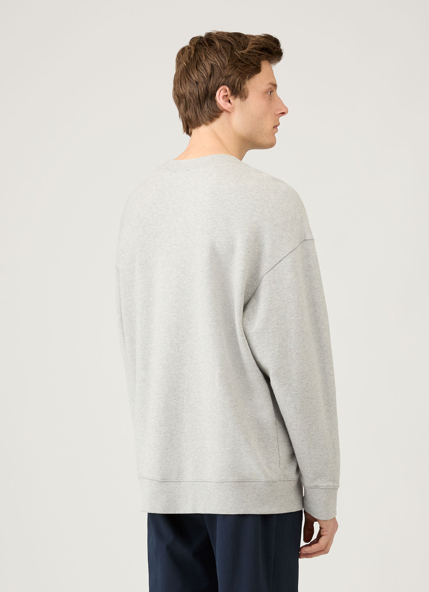 Oversized Loopback Sweatshirt - 5