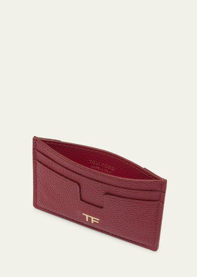 TOM FORD Classic TF Leather Card Case outlook