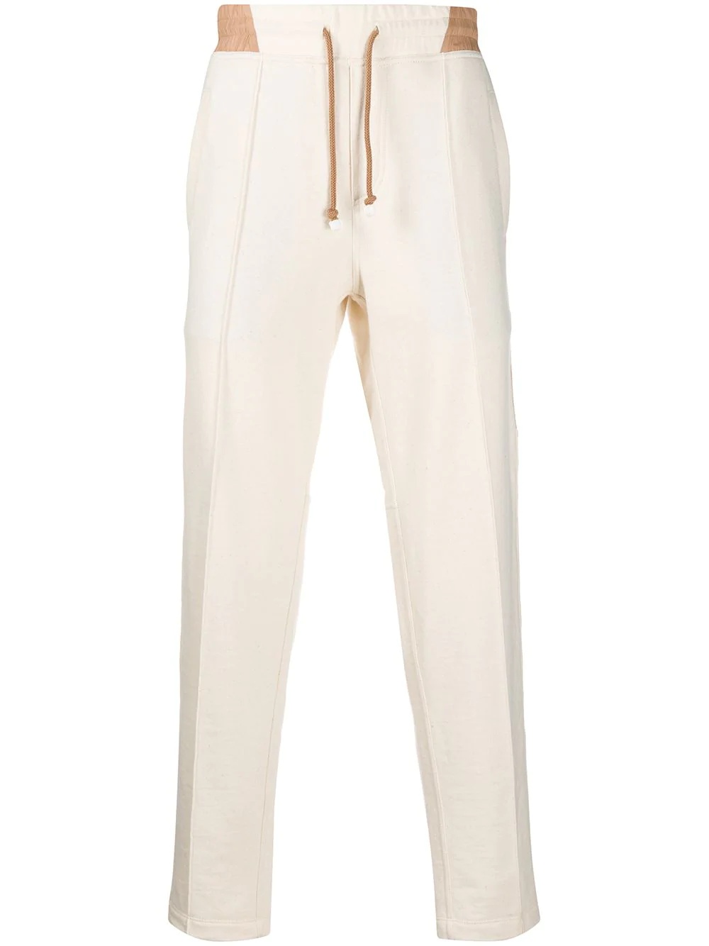 two-tone tailored track pants - 1