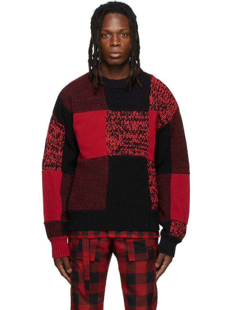 Red & Black Buffalo Check Sweatshirt 1