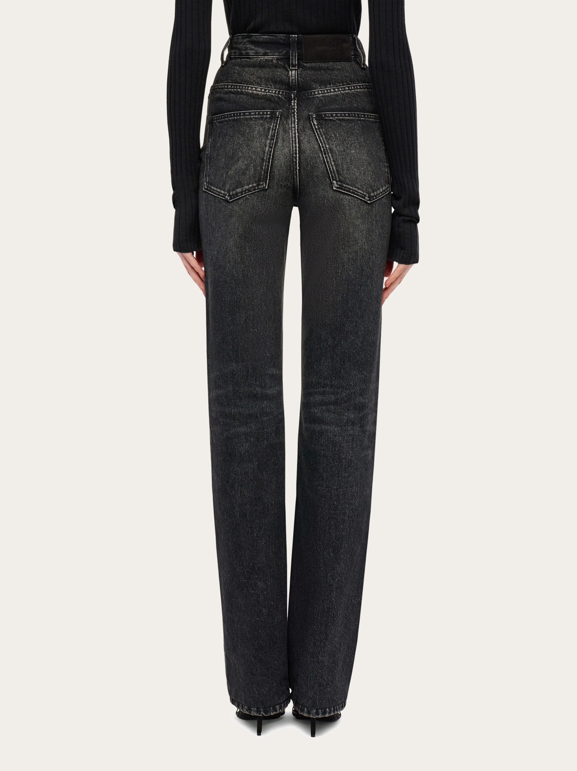 Five pocket flared trouser - 4