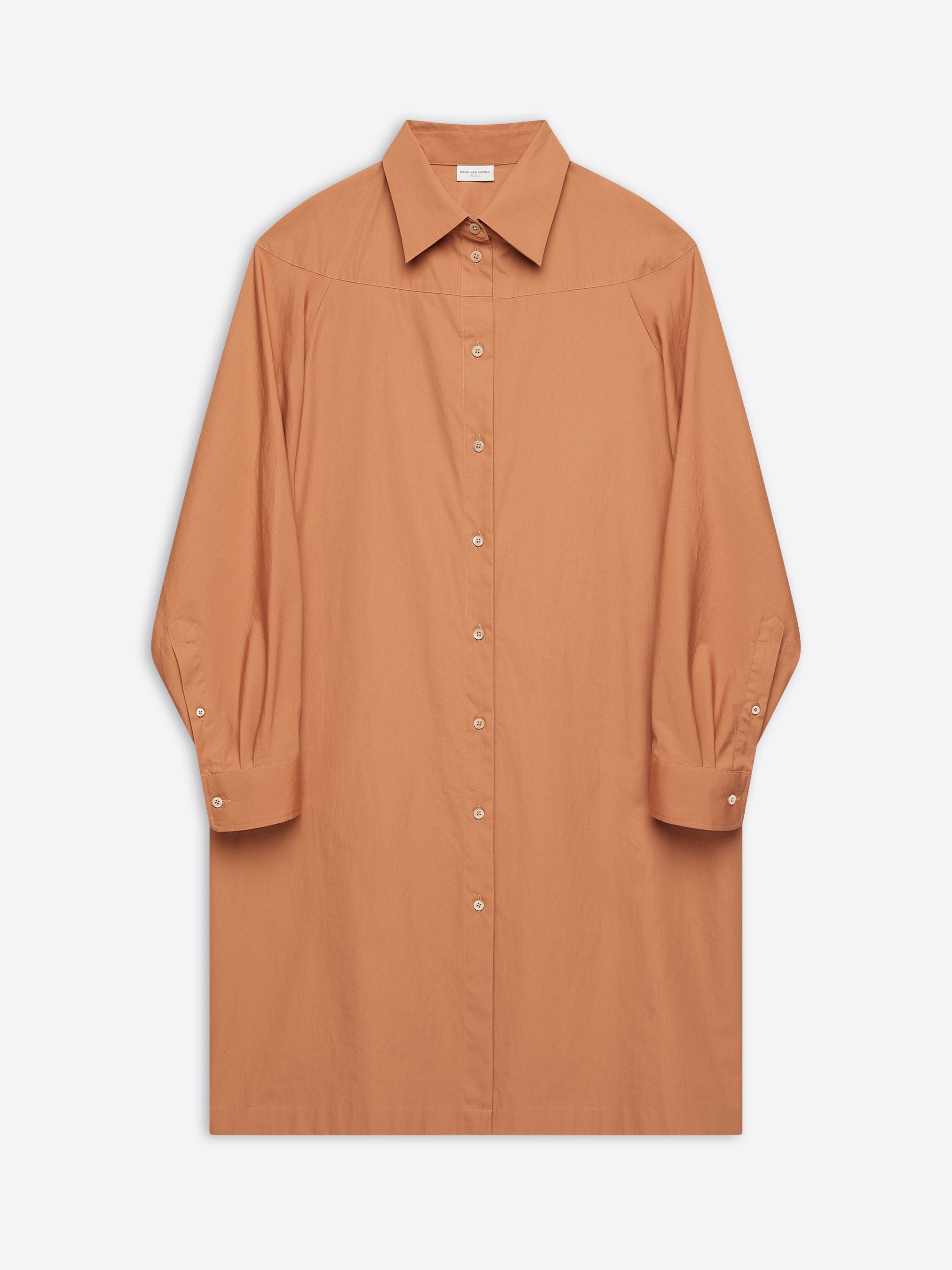 COCOON SHIRT DRESS - 1