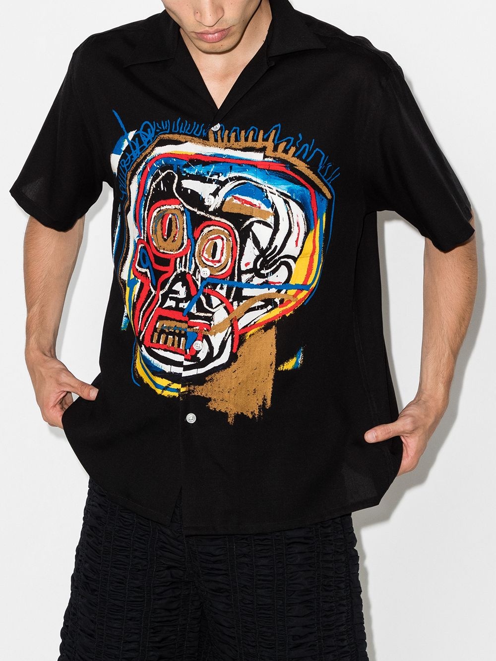 x Jean-Michel Basquiat short-sleeve shirt - 2