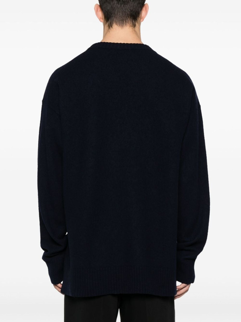 side-slits wool jumper 4