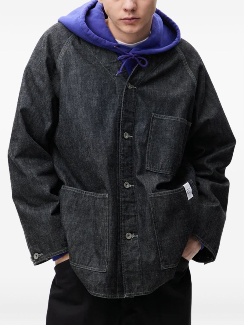 NEIGHBORHOOD raglan-sleeve denim jacket outlook