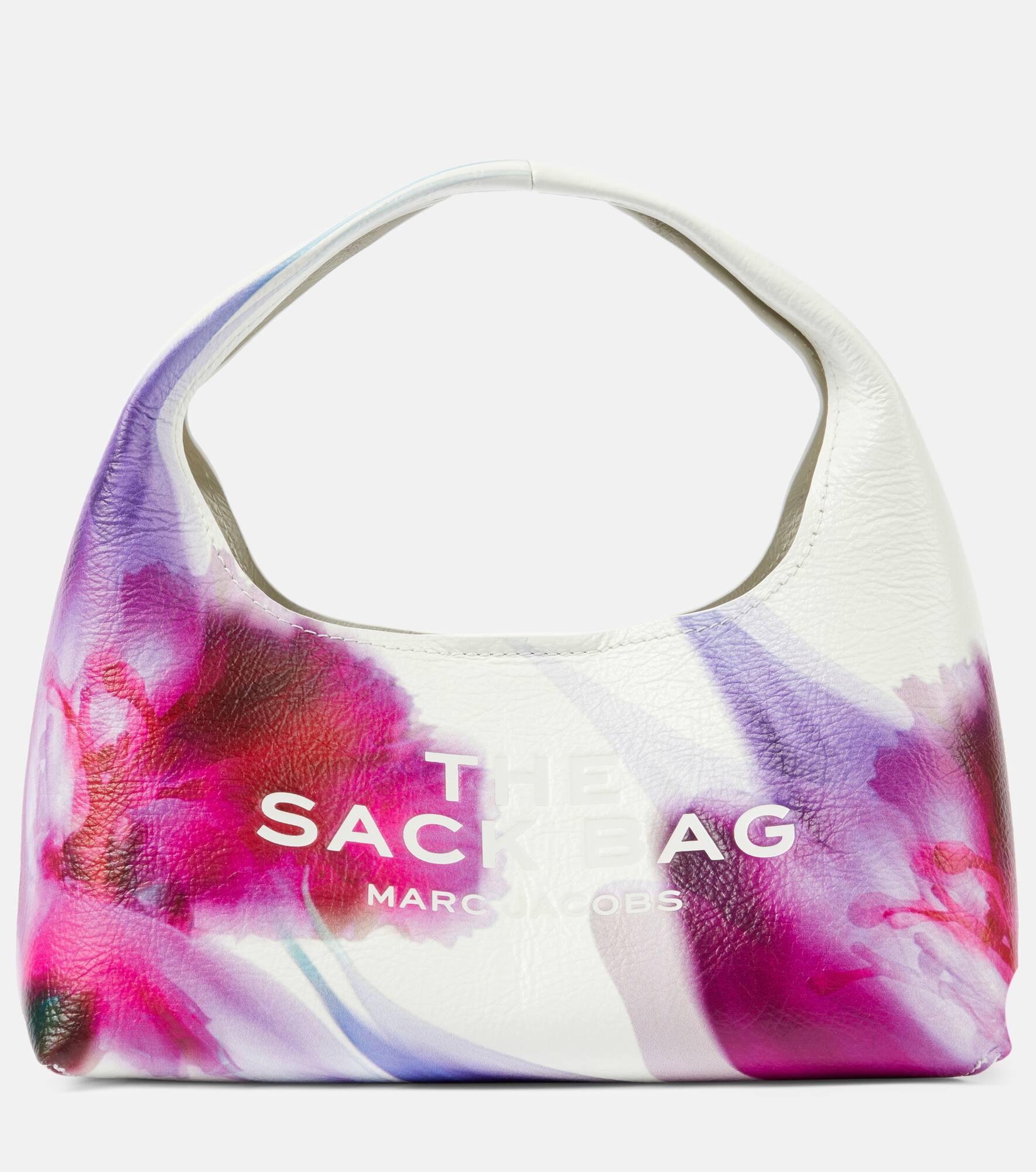 The Sack Future Floral Mini leather tote bag - 1