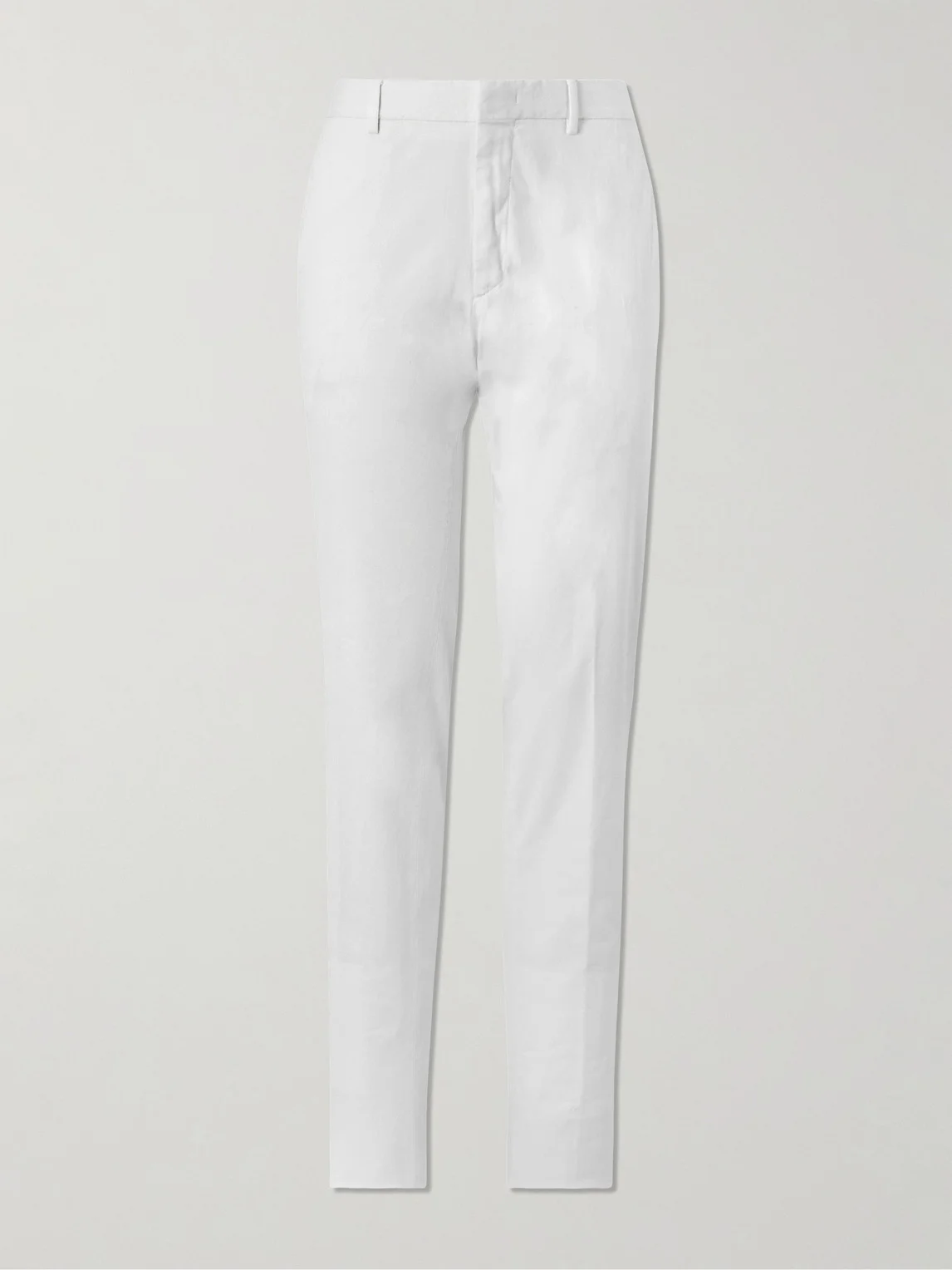 Easy Straight-Leg Garment-Dyed Cotton-Blend Chinos - 1