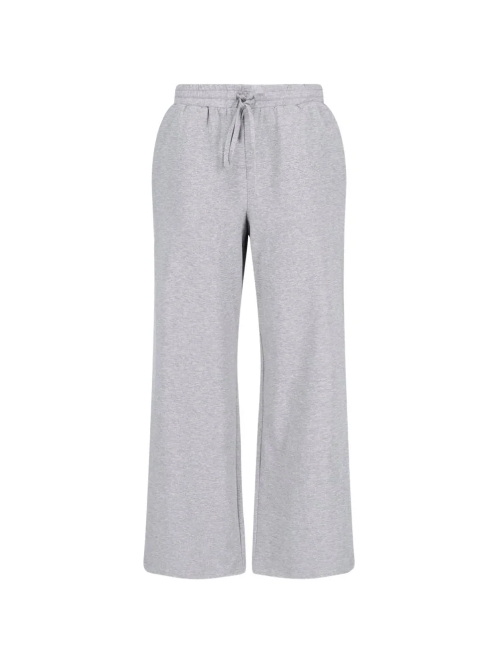 logo-embroidered drawstring track pants - 1