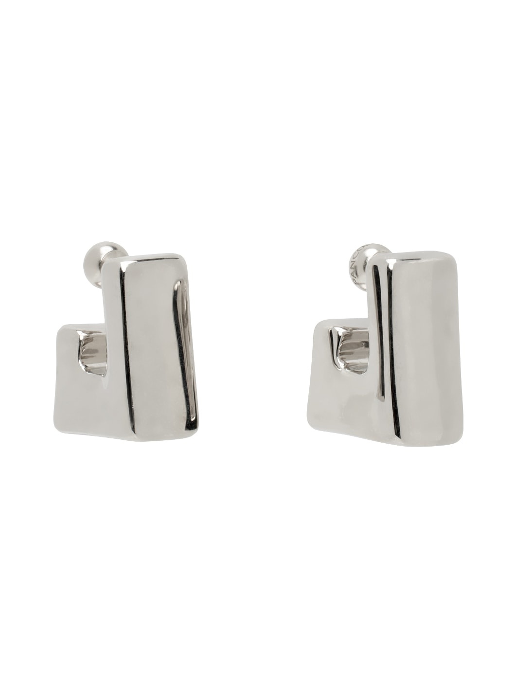 Silver Cubo Earrings - 2