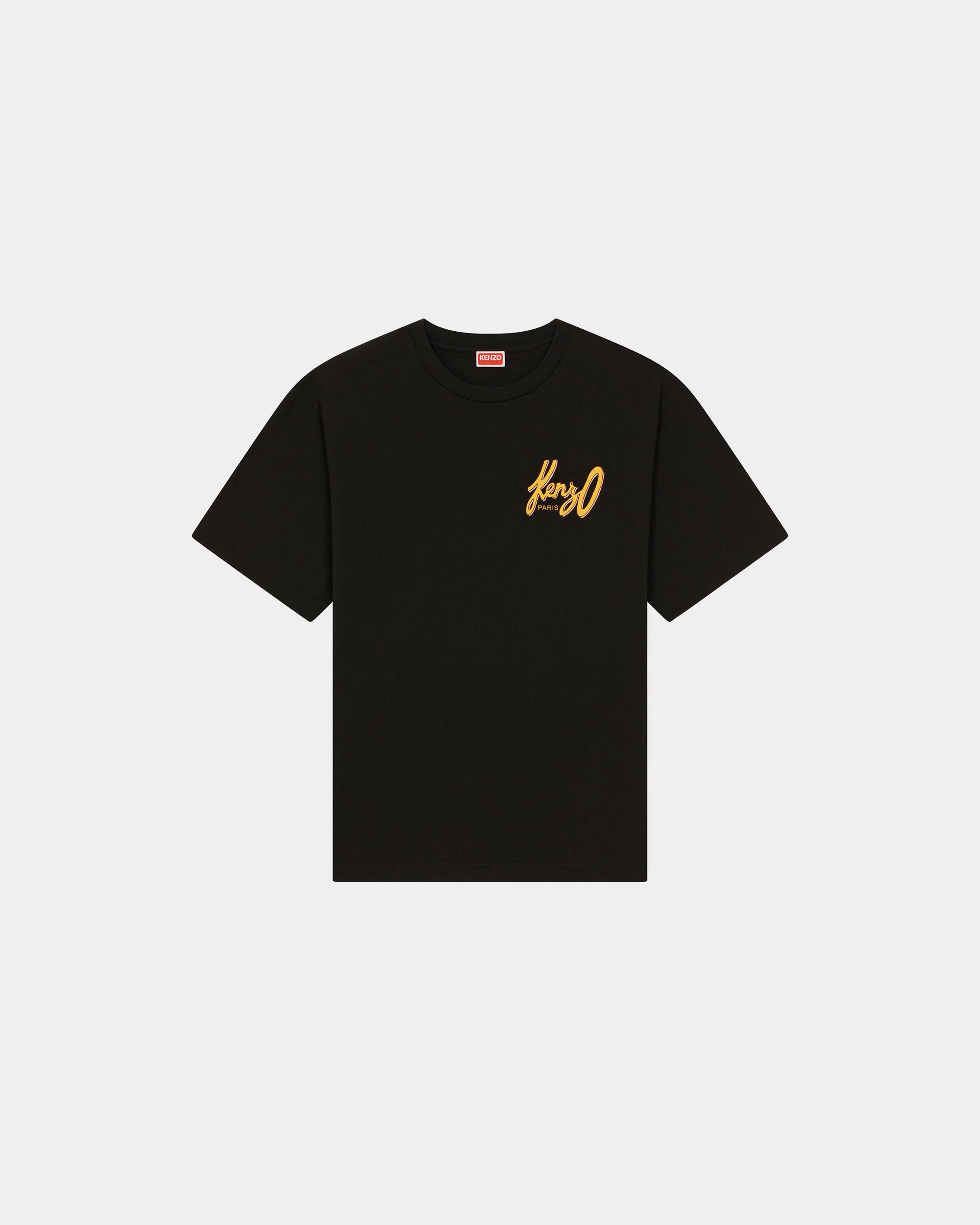 Archives Logos T-shirt Oversized in Black