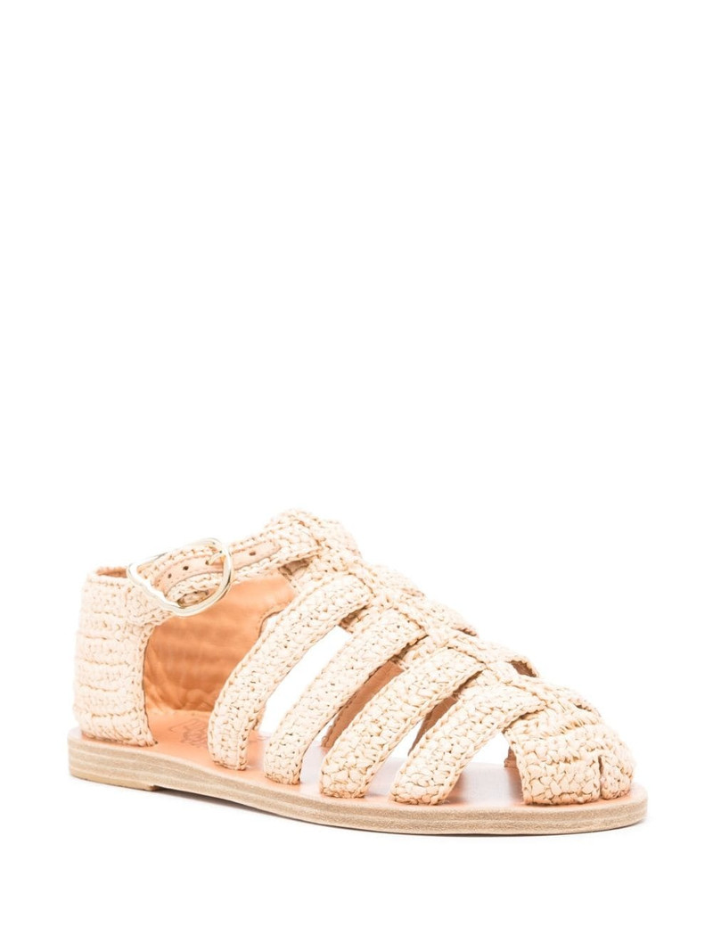 ANCIENT GREEK SANDALS Homeria leather sandals outlook