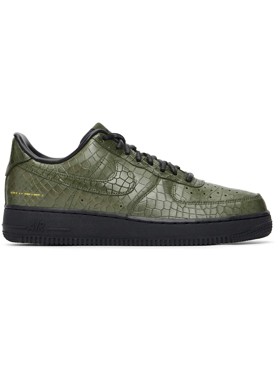 Khaki Air Force 1 '07 Premium Sneakers - 1