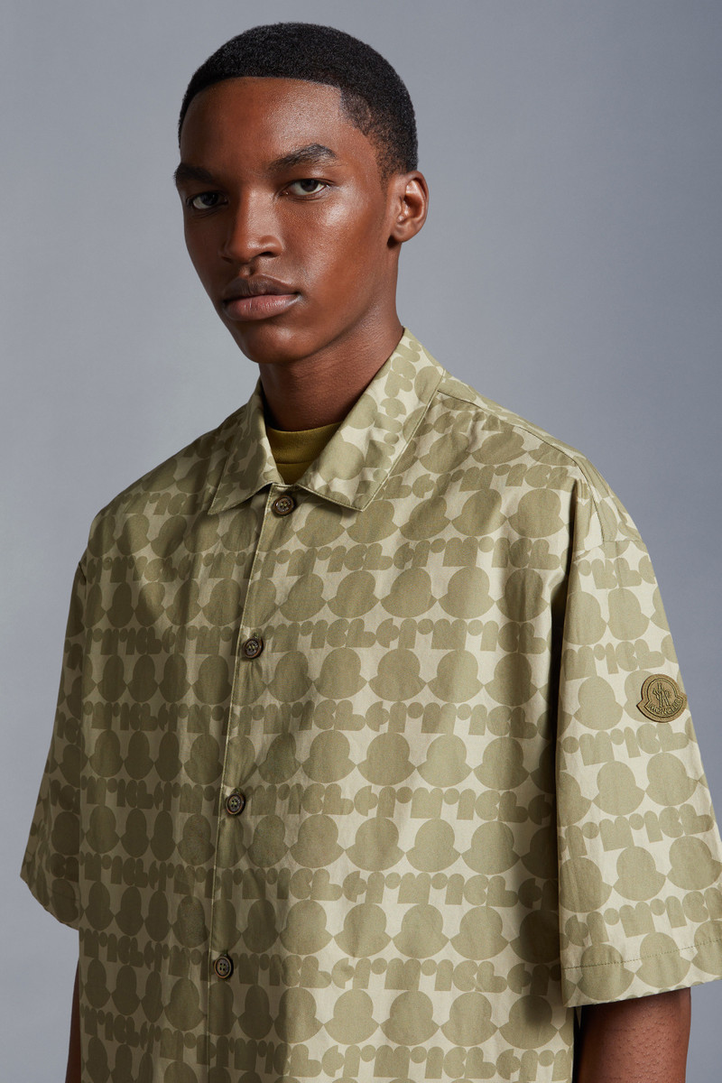 Logo Print Cotton Shirt 4