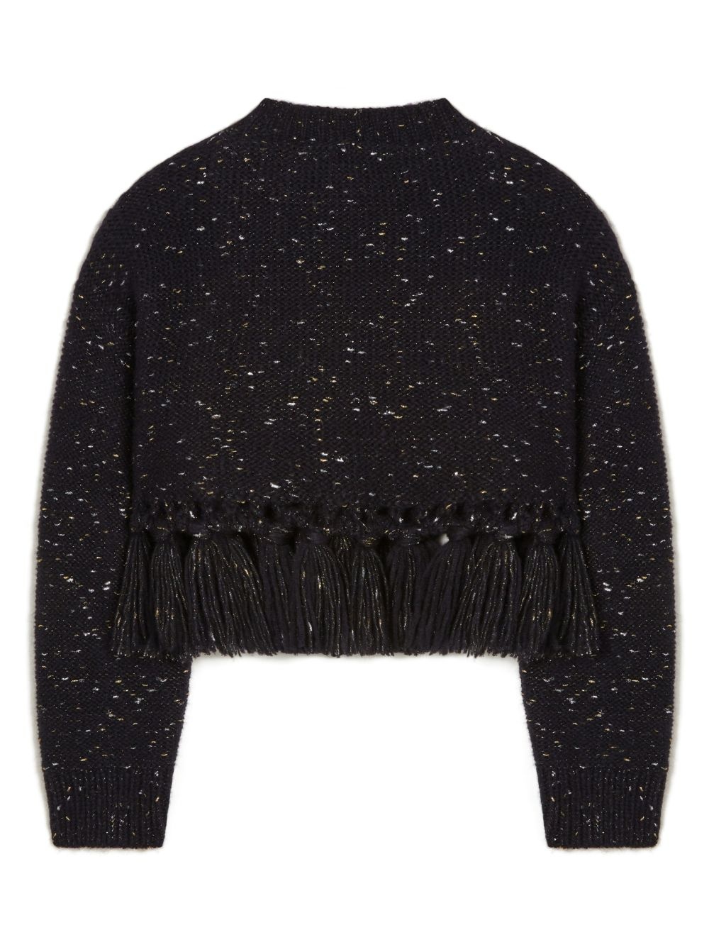 The Astral tasselled speckle-knit jumper - 6