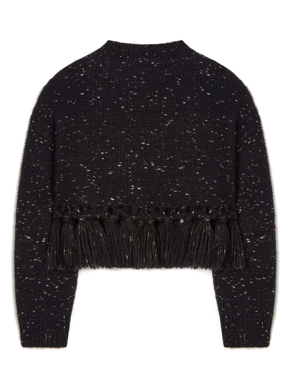 Alanui The Astral tasselled speckle-knit jumper, farfetch