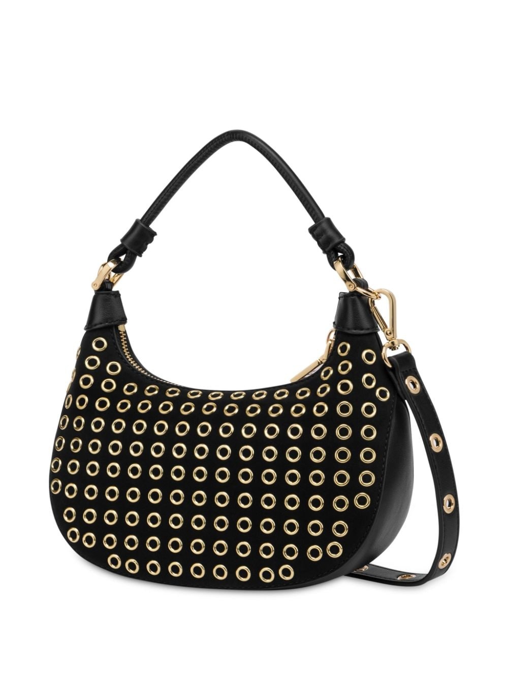 eyelet-embellished mini bag - 2