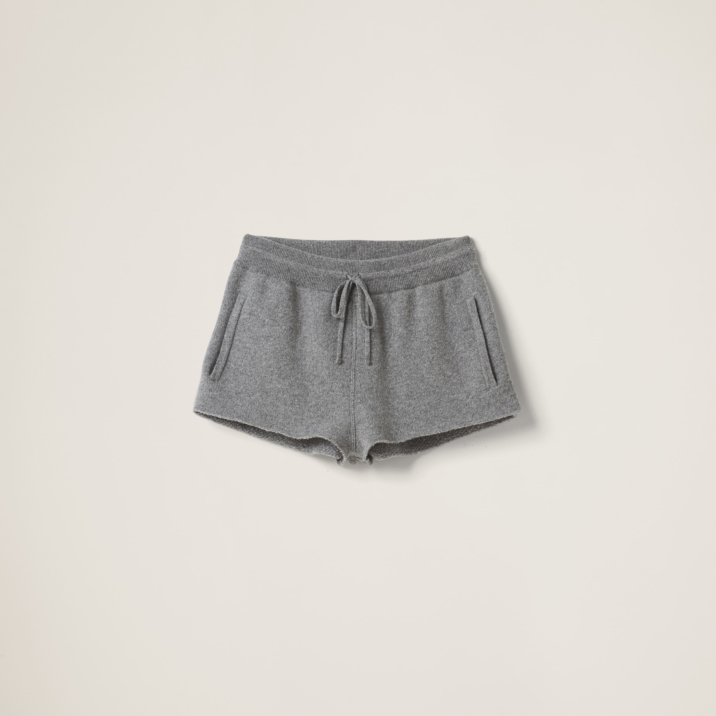 Wool and cashmere shorts - 1