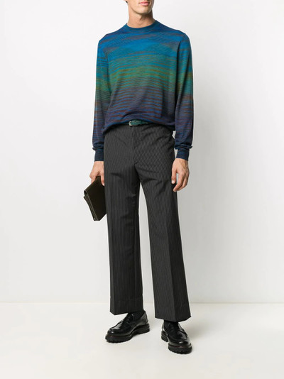 Missoni striped crew-neck pullover outlook