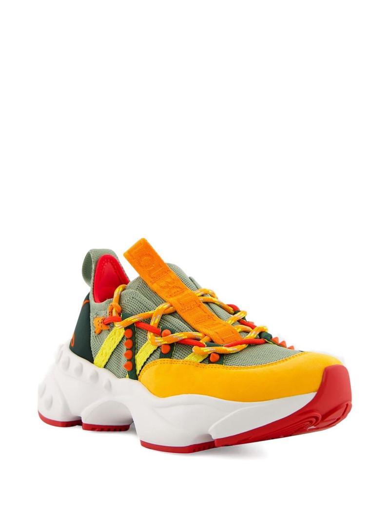 Christian Louboutin Trailnrun studded sneakers outlook