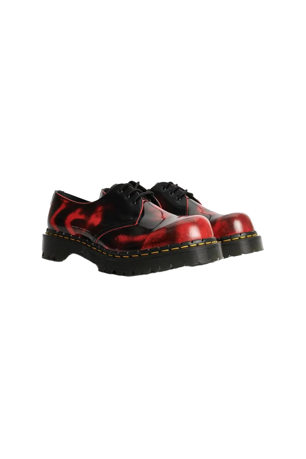 Dr. Martens 1461 Rub Off Lux Black - 2