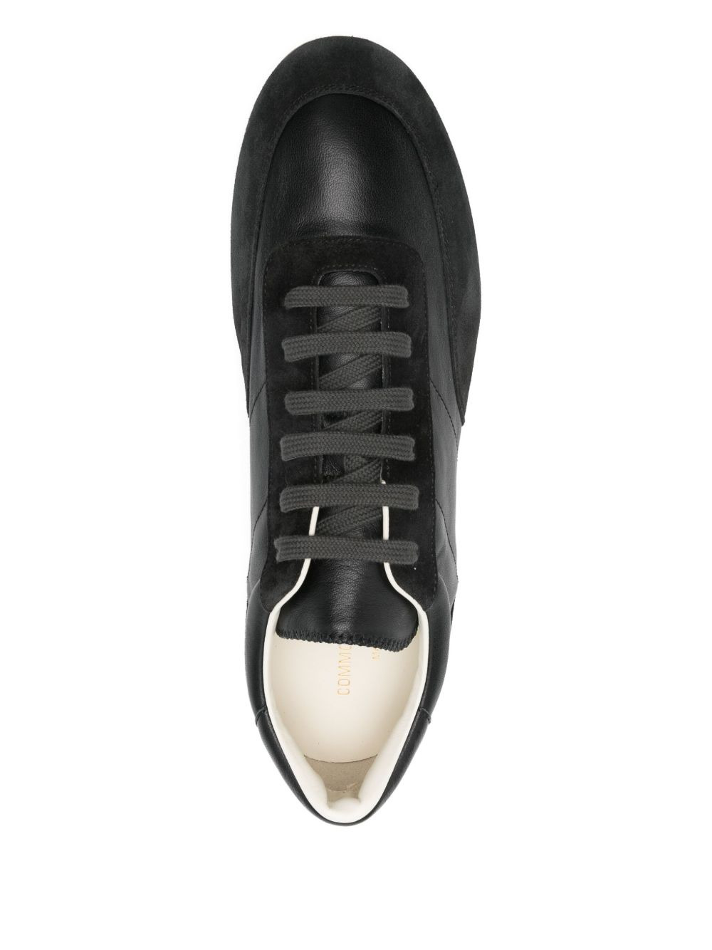 Minimal leather sneakers - 4
