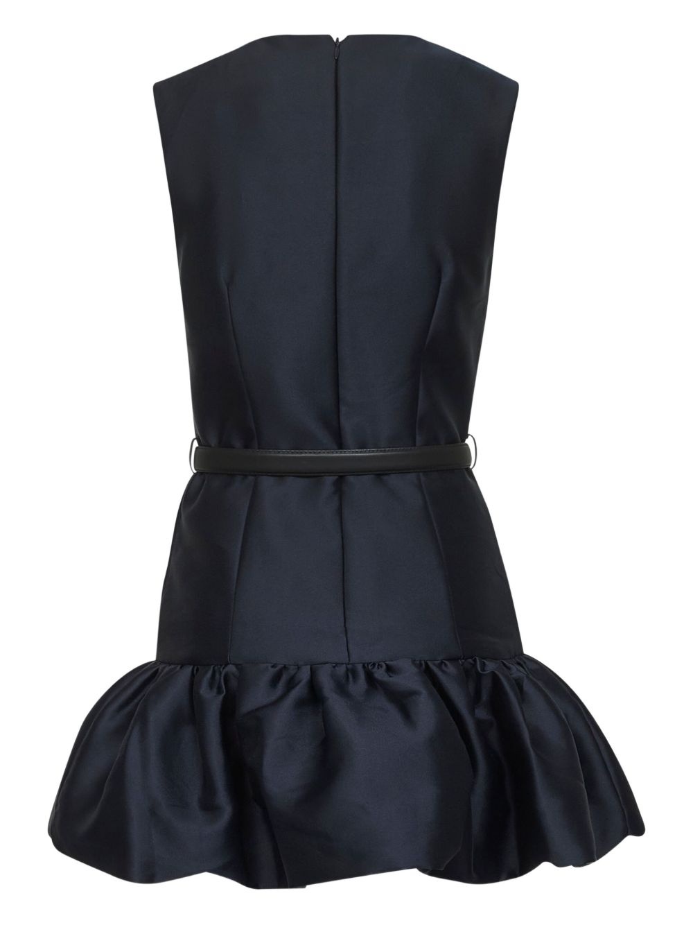 taffeta sleeveless dress - 2