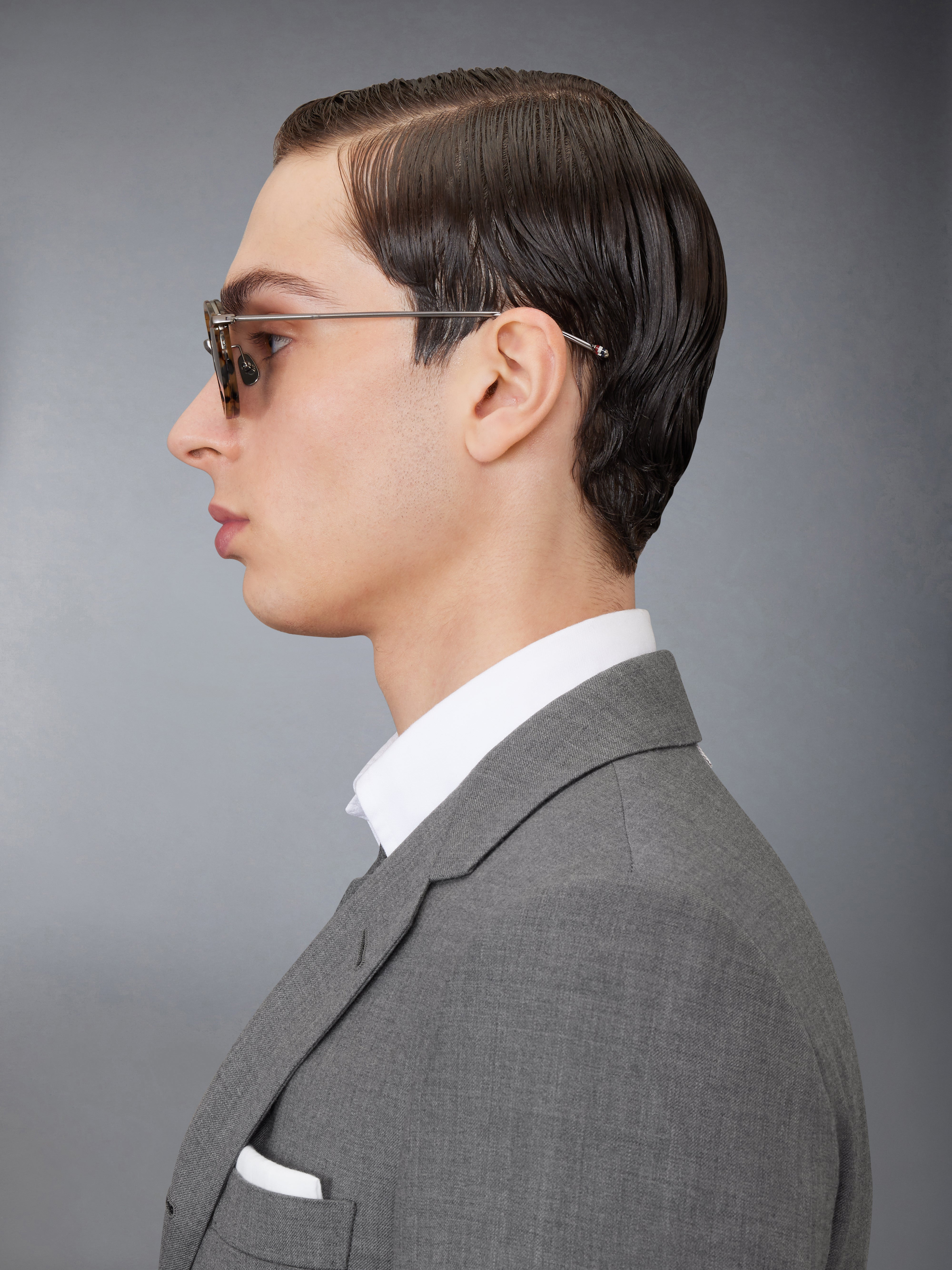 Acetate And Titanium Round Sunglasses - 5