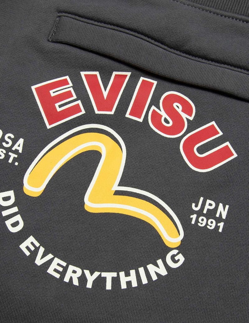 SEAGULL PRINT SWEAT SHORTS 10