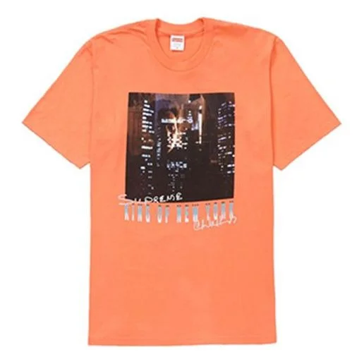 Supreme SS19 Christopher Walken King Of New York TeeNeon Orange SUP-SS19-240 - 1