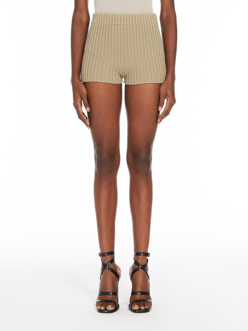 ACCESO1234 Rib-knit culottes 3