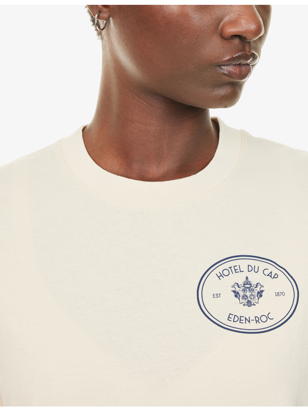 Eden Kennedy Crest Logo-Print Cotton T-Shirt - 5