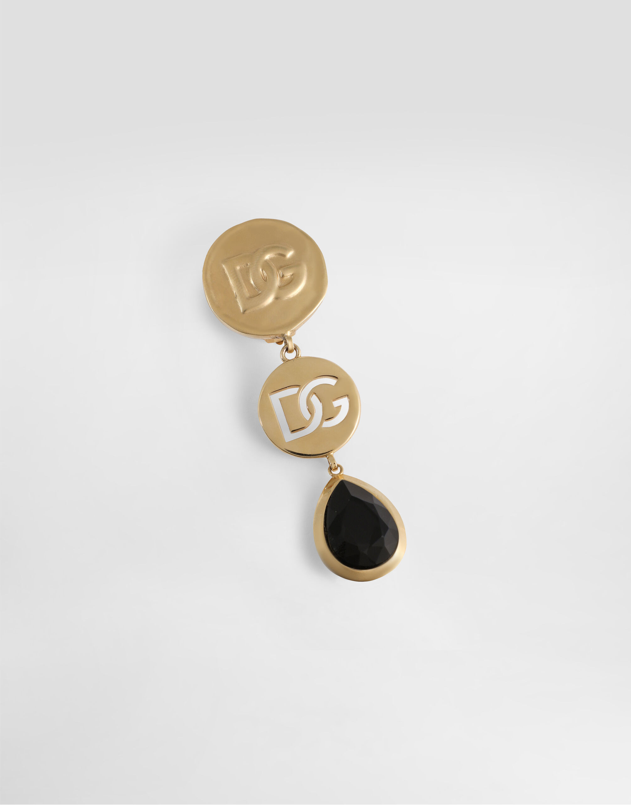 Like a Virgin logo clip earrings - 3